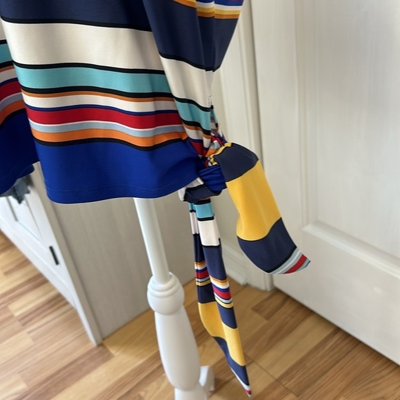 Melissa Page Rainbow Tie Bottom Top Sz 1X - Picture 3 of 10